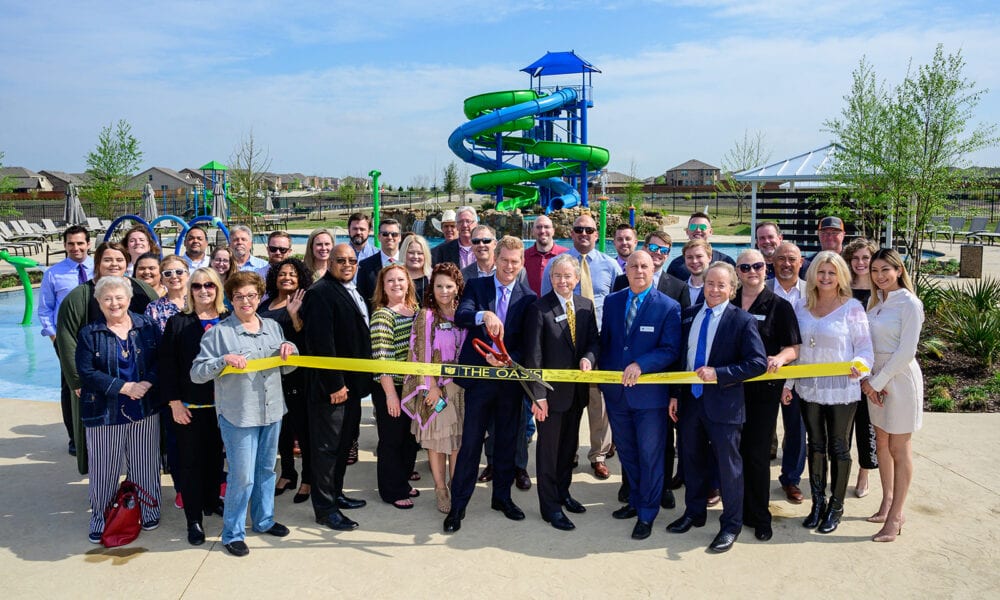 The Oasis Amenity Center Ribbon Cutting