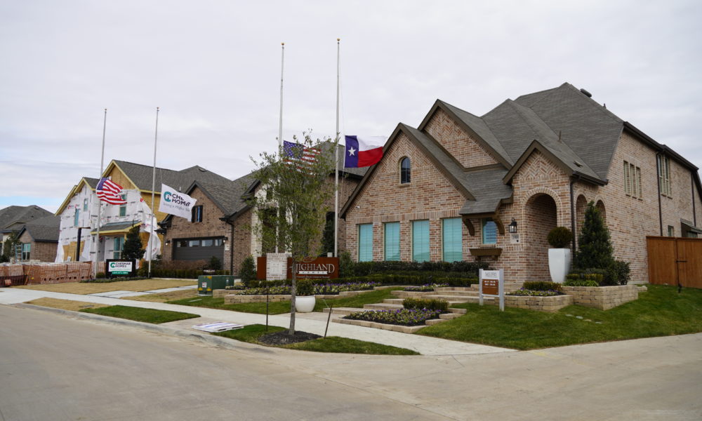 Model Home Row Making Progress Towards Completion